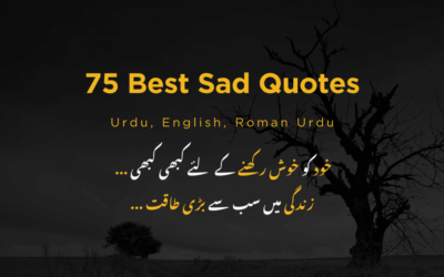 Best Sad Quotes in Urdu